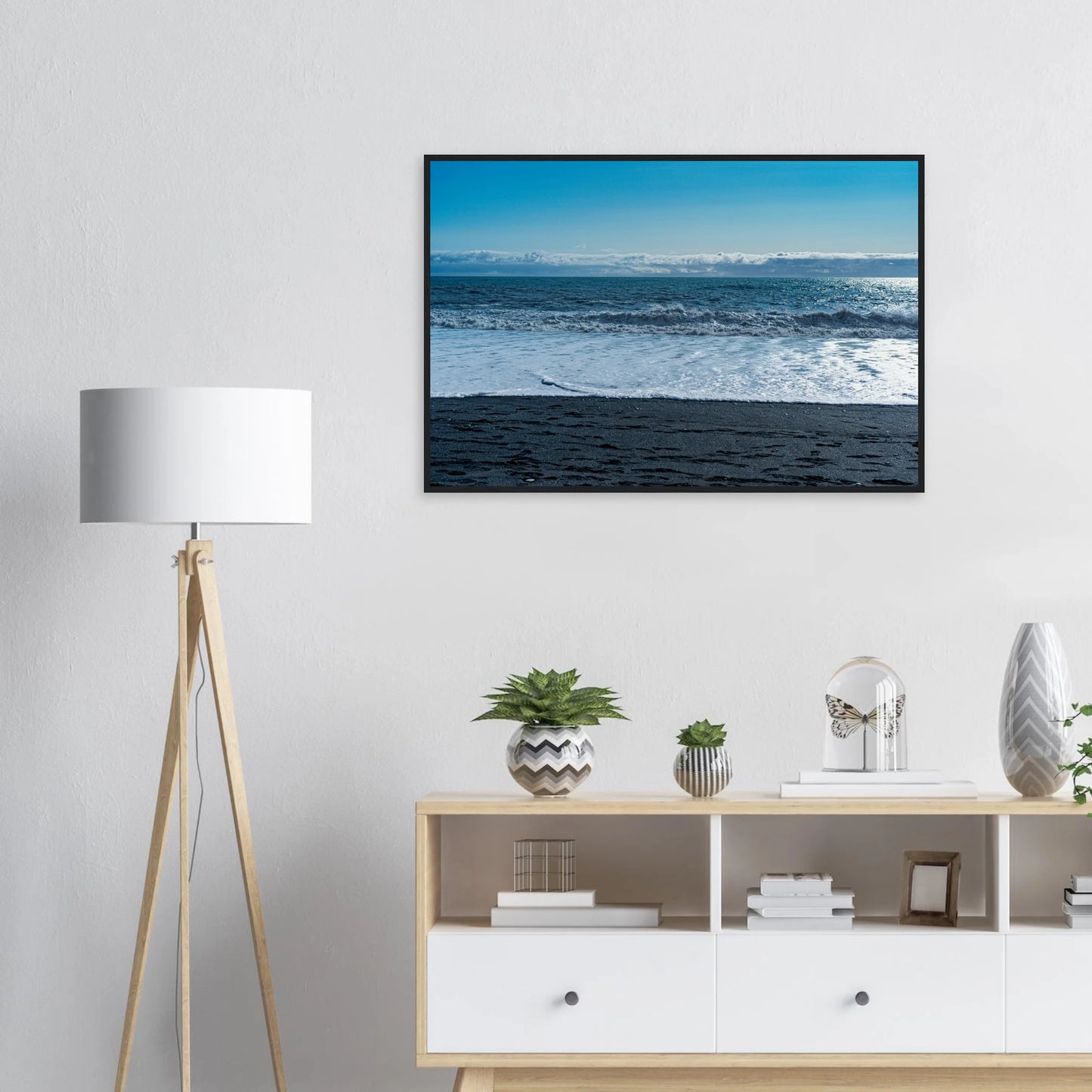 "Black Sand Beach" Icelandic Wall Art