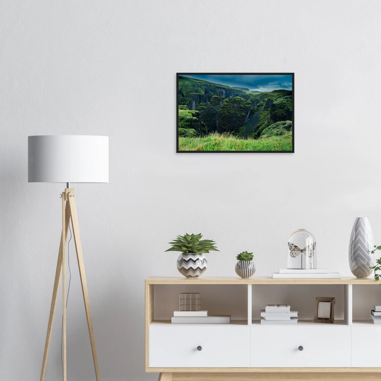 "Mossy Monoliths" Icelandic Wall Art