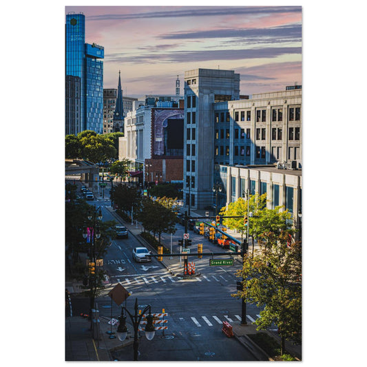 Broadway at Grand River-Gage Prints