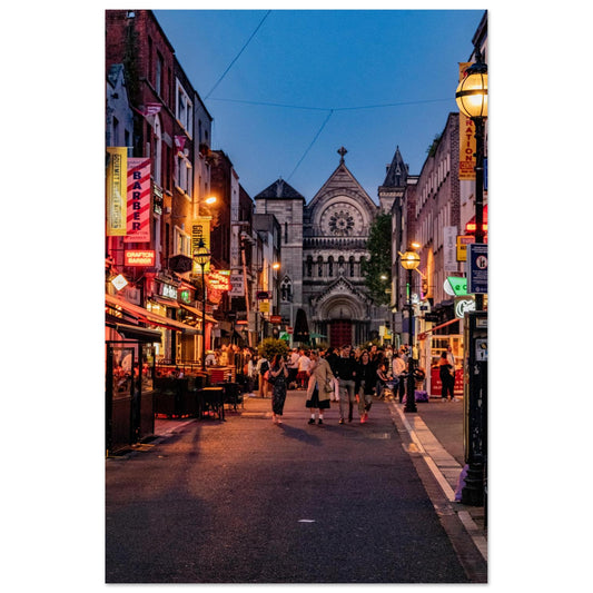 Dublin Twilight Cityscape-Gage Prints