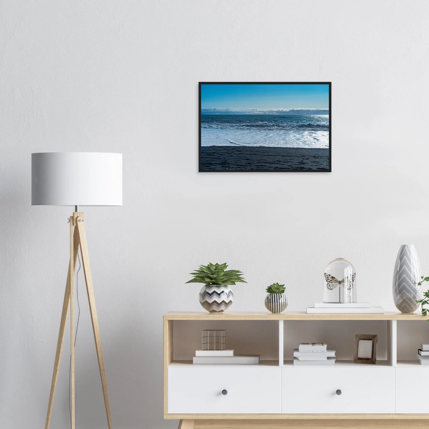 "Black Sand Beach" Icelandic Wall Art
