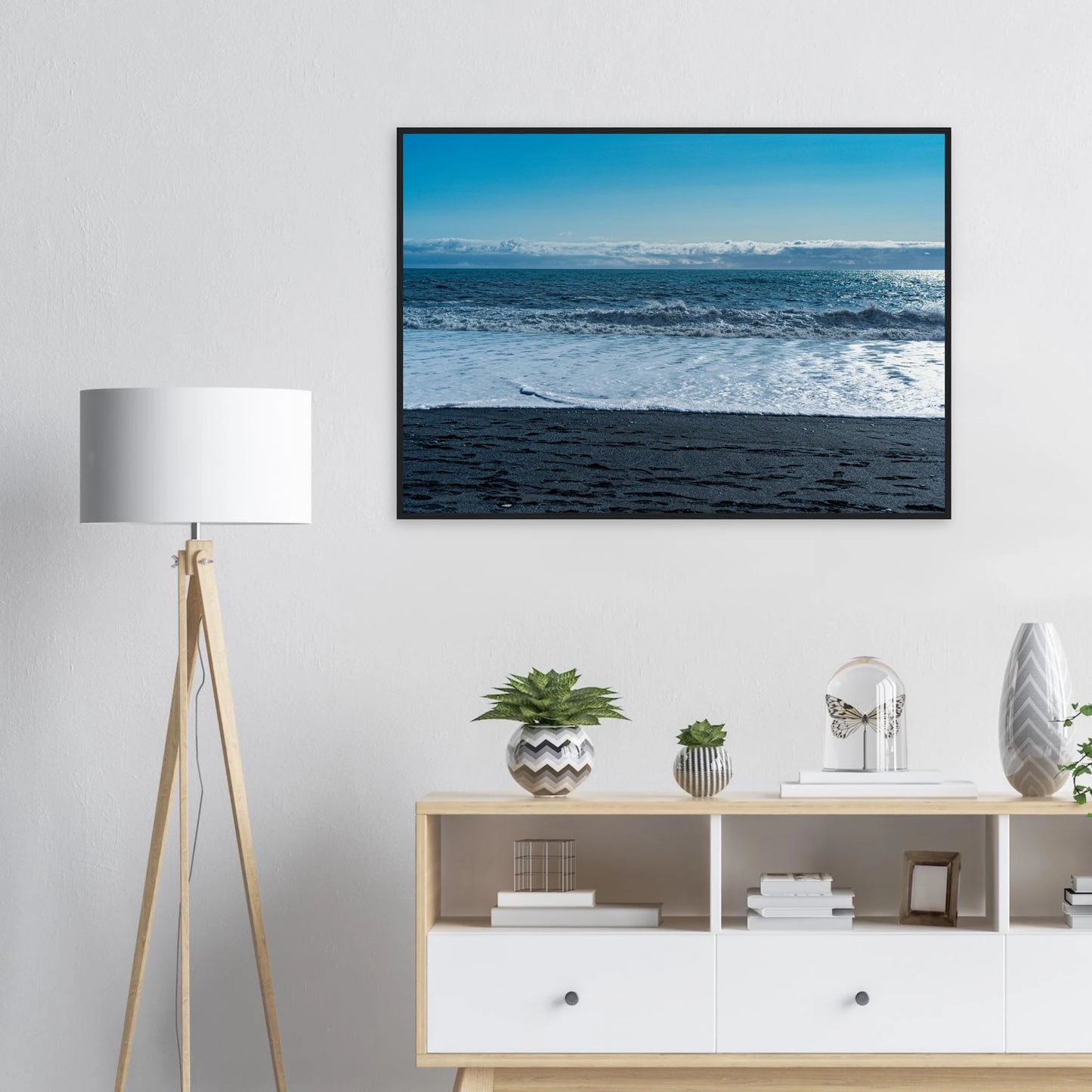 "Black Sand Beach" Icelandic Wall Art