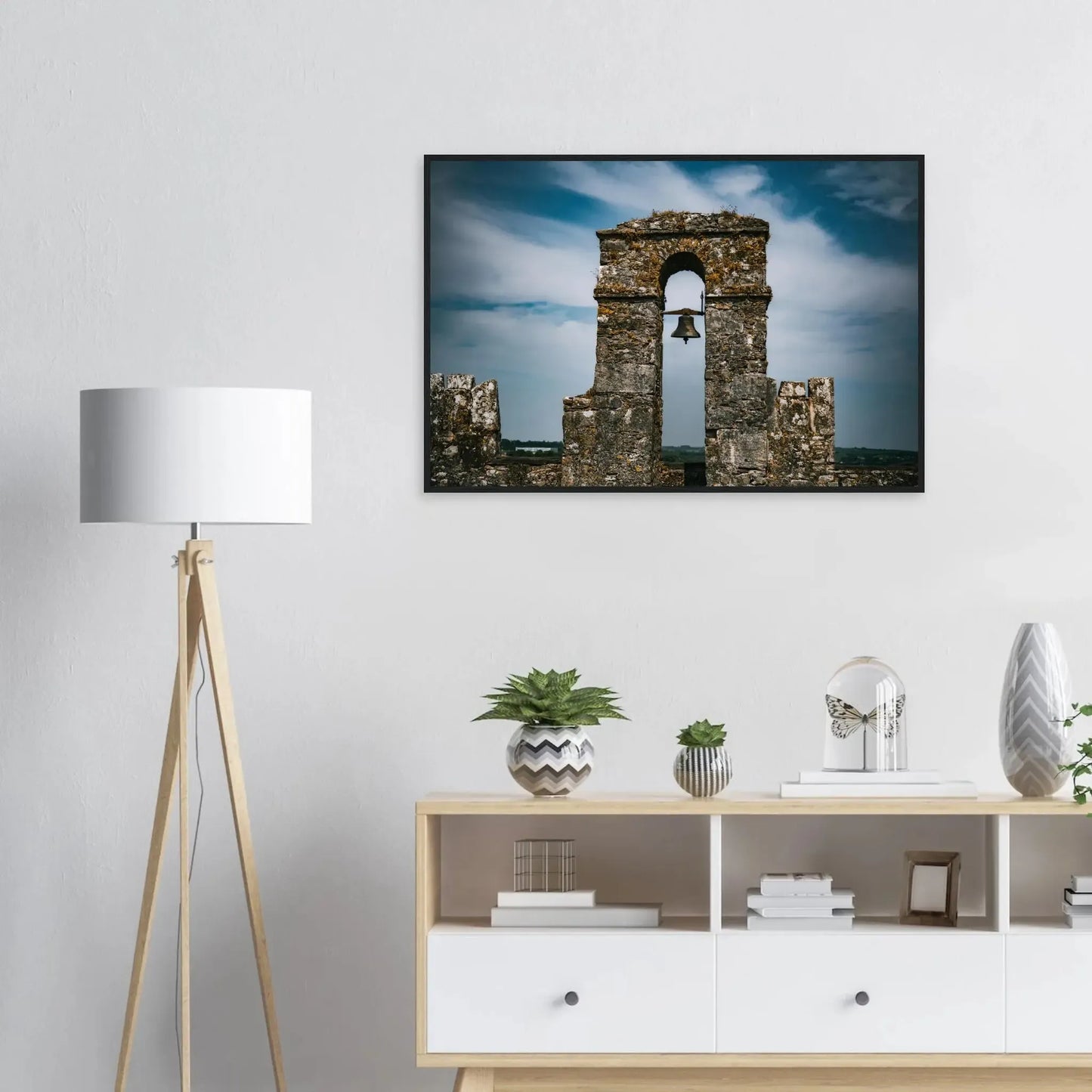 Ancient Stone Bell Tower-Gage Prints
