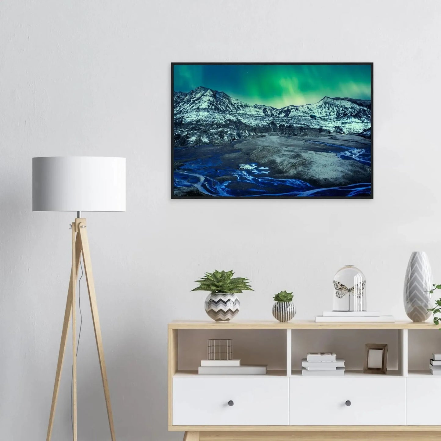 Aurora Northern Lights & Glacier-Gage Prints