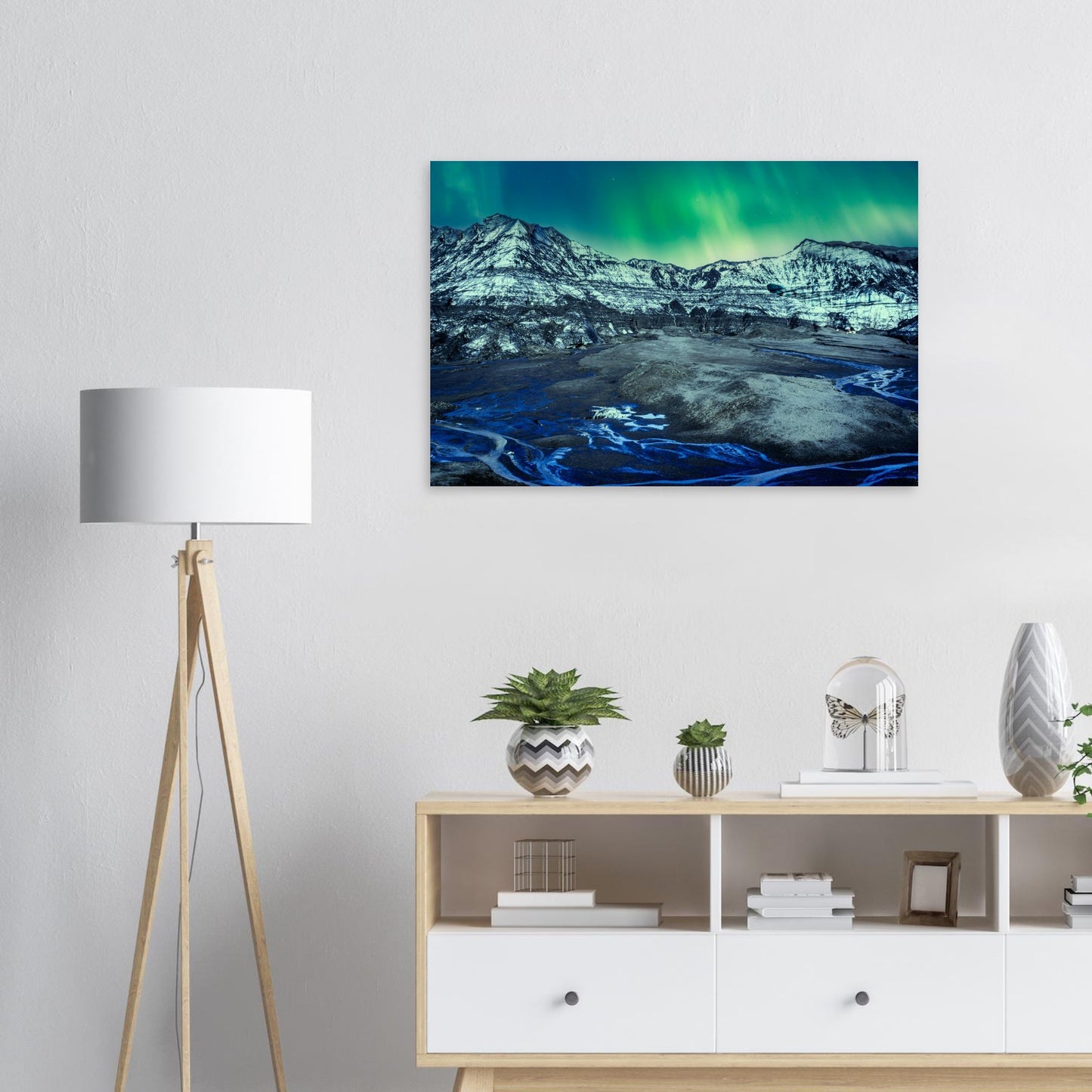Aurora Northern Lights & Glacier-Gage Prints