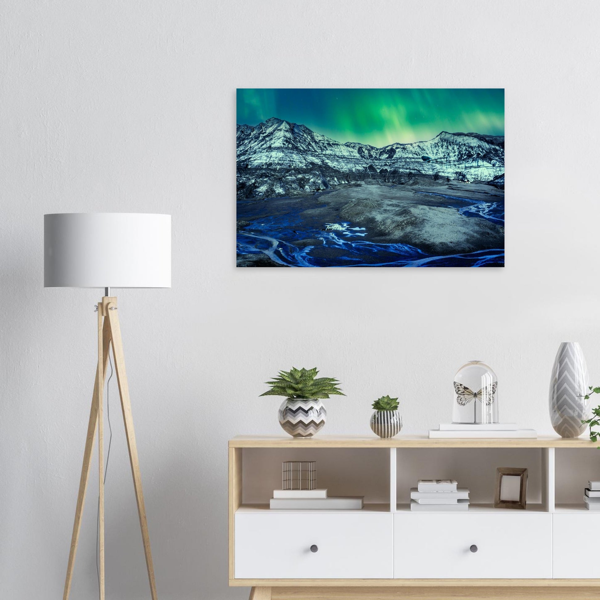 Aurora Northern Lights & Glacier-Gage Prints