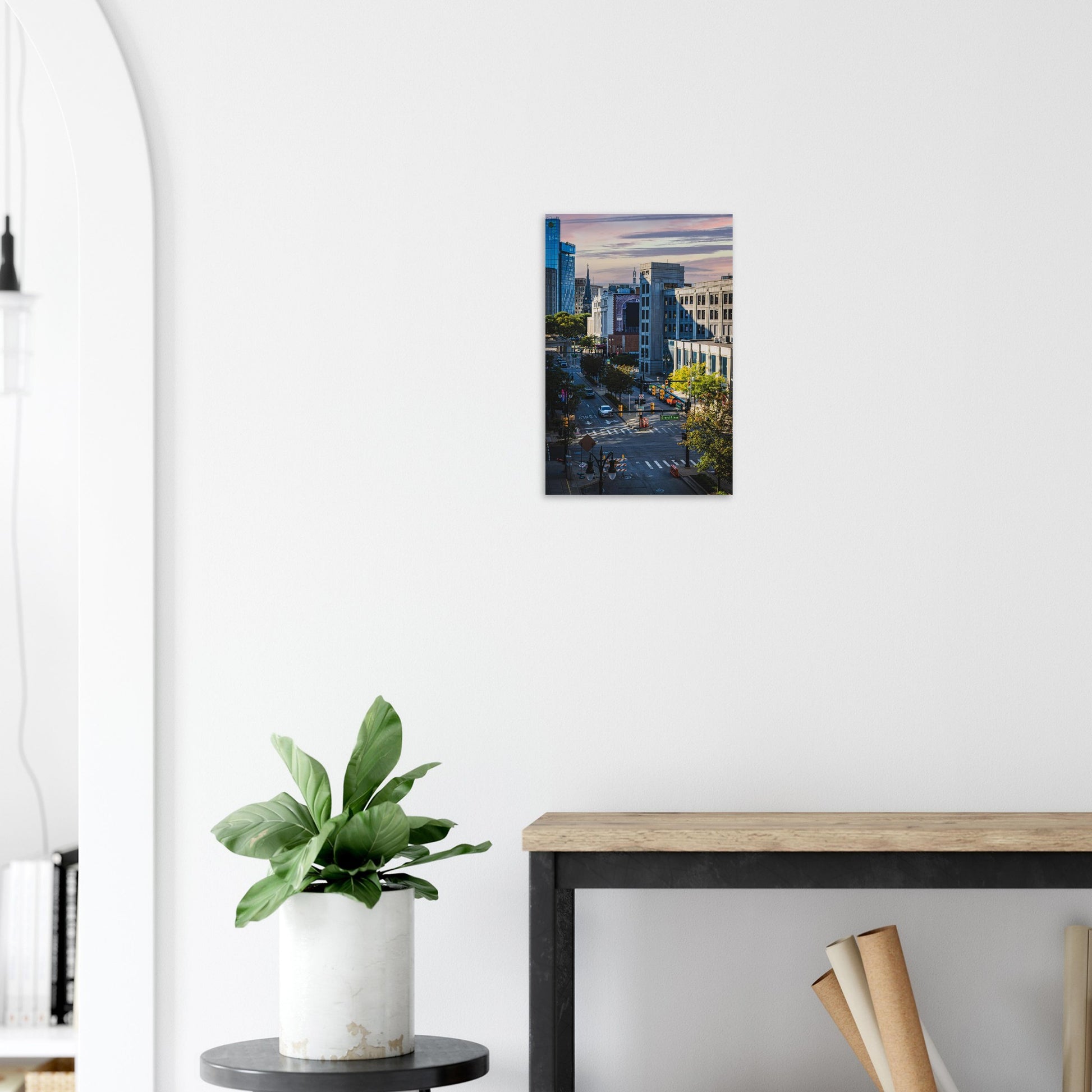 Broadway at Grand River-Gage Prints