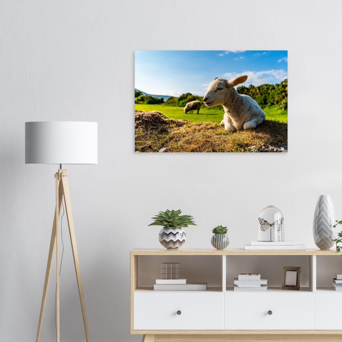 Charming Little Lamb-Gage Prints