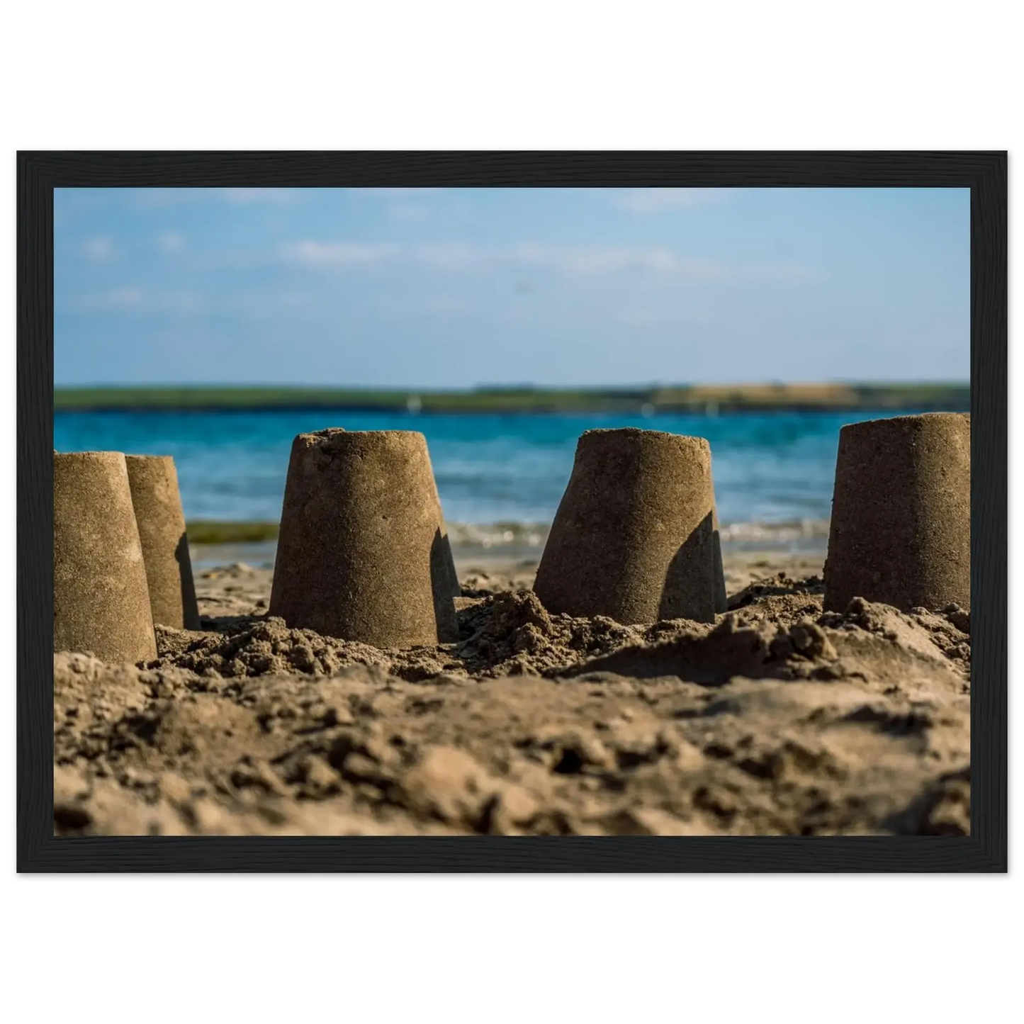 Coastal Sandcastles-Gage Prints