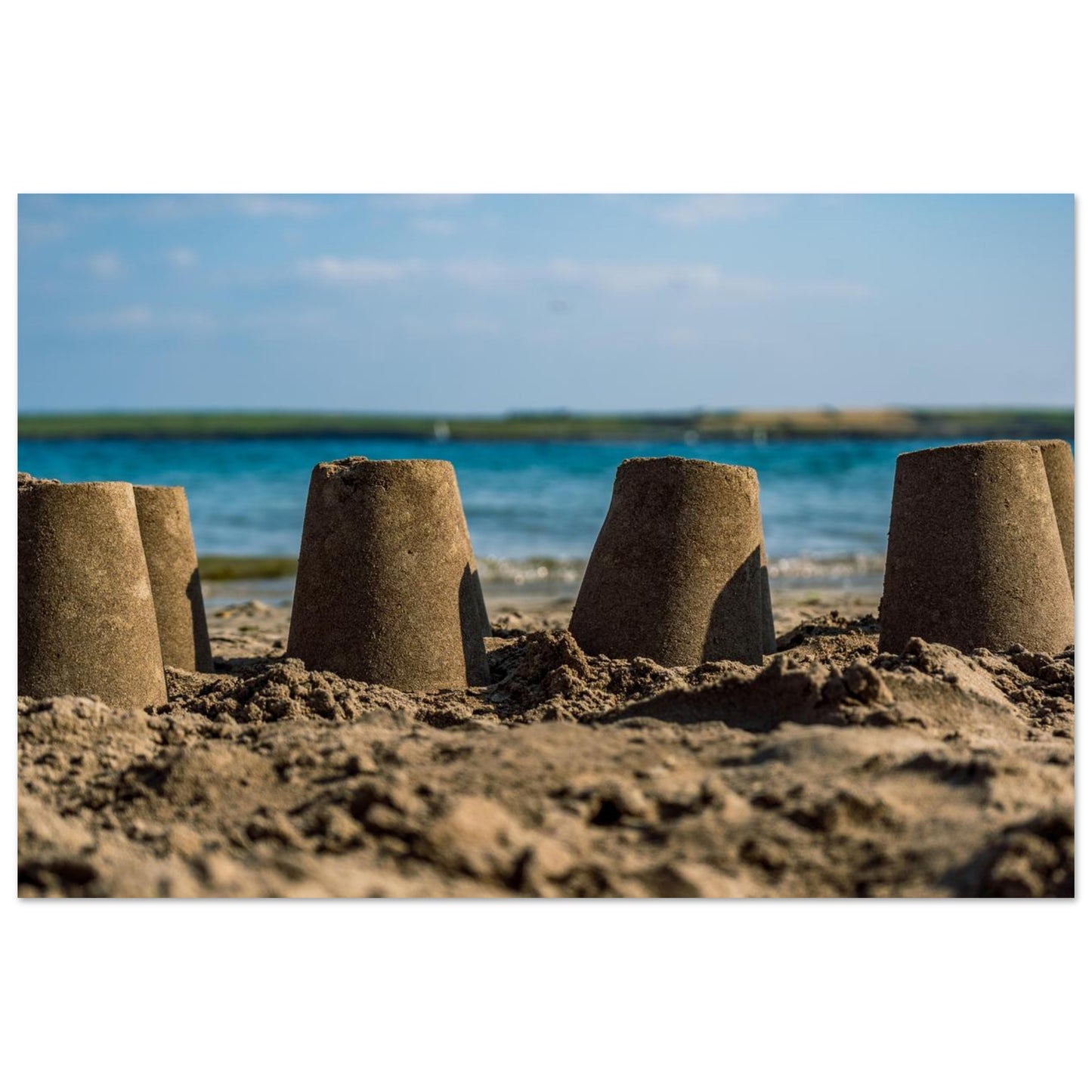 Coastal Sandcastles-Gage Prints
