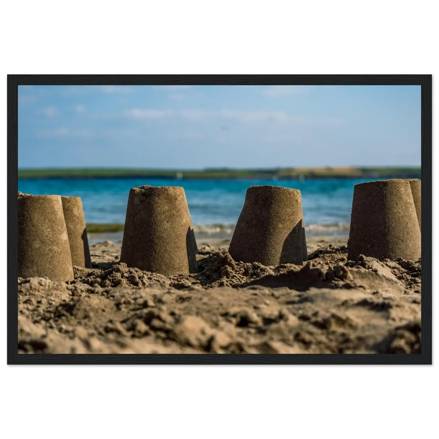 Coastal Sandcastles-Gage Prints