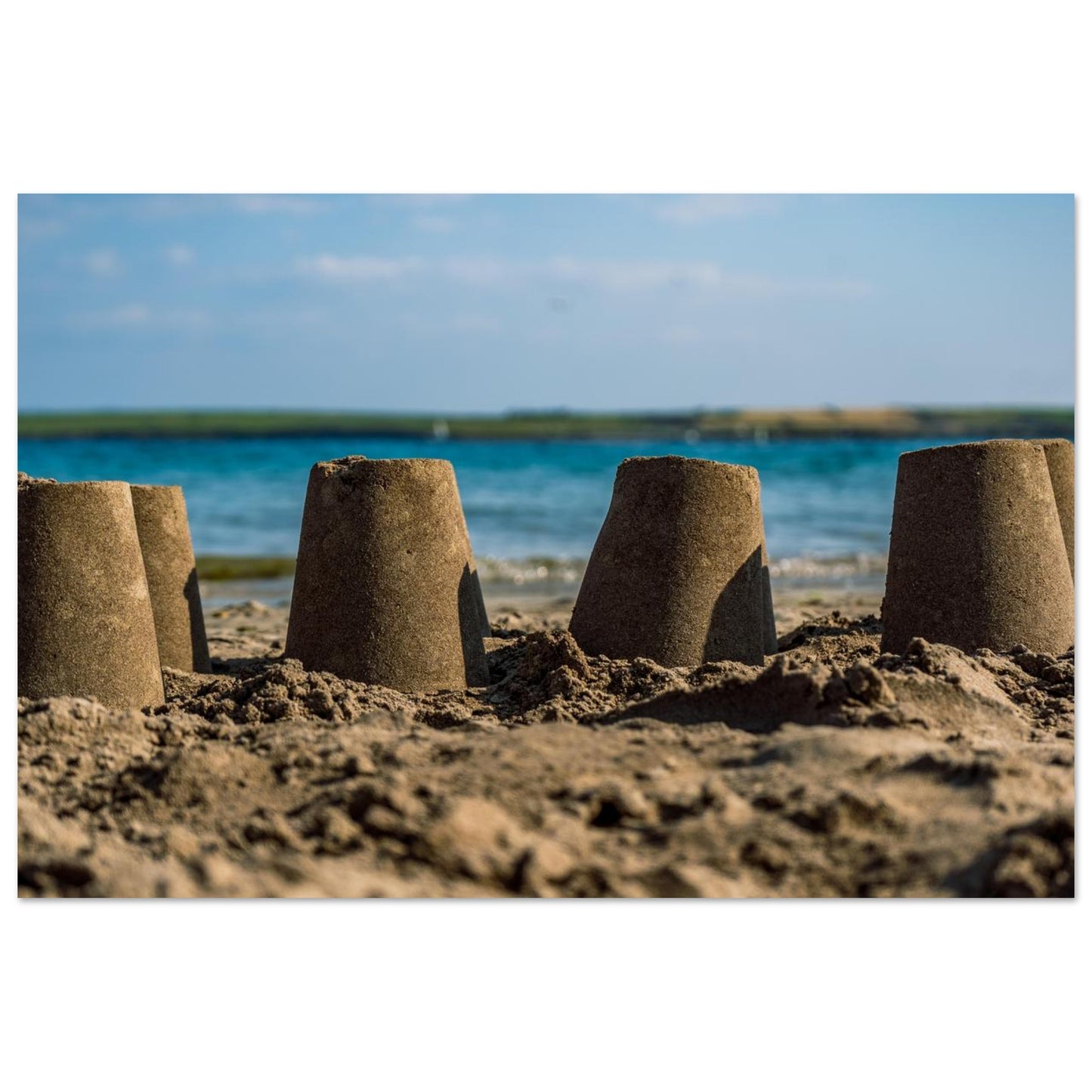 Coastal Sandcastles-Gage Prints