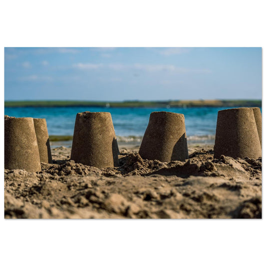Coastal Sandcastles-Gage Prints