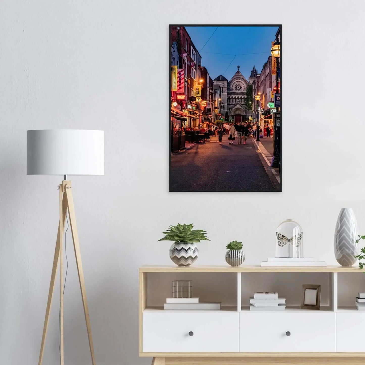 Dublin Twilight Cityscape-Gage Prints