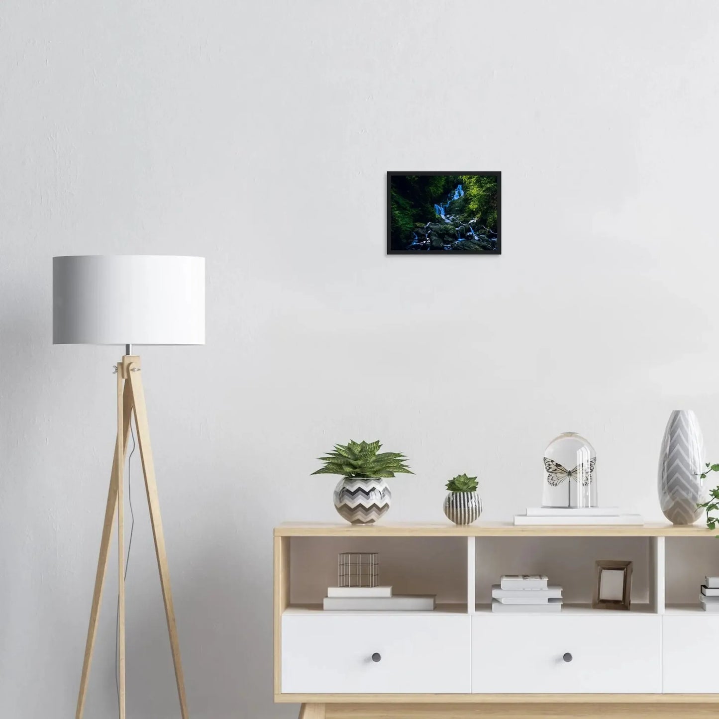 Enchanted Forest Waterfall (Horizontal)-Gage Prints