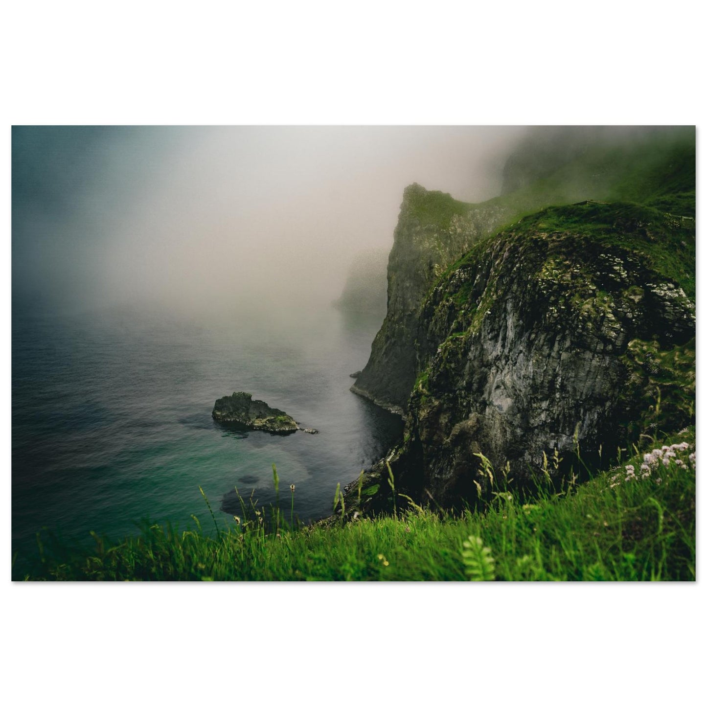 Foggy Cliffs-Gage Prints