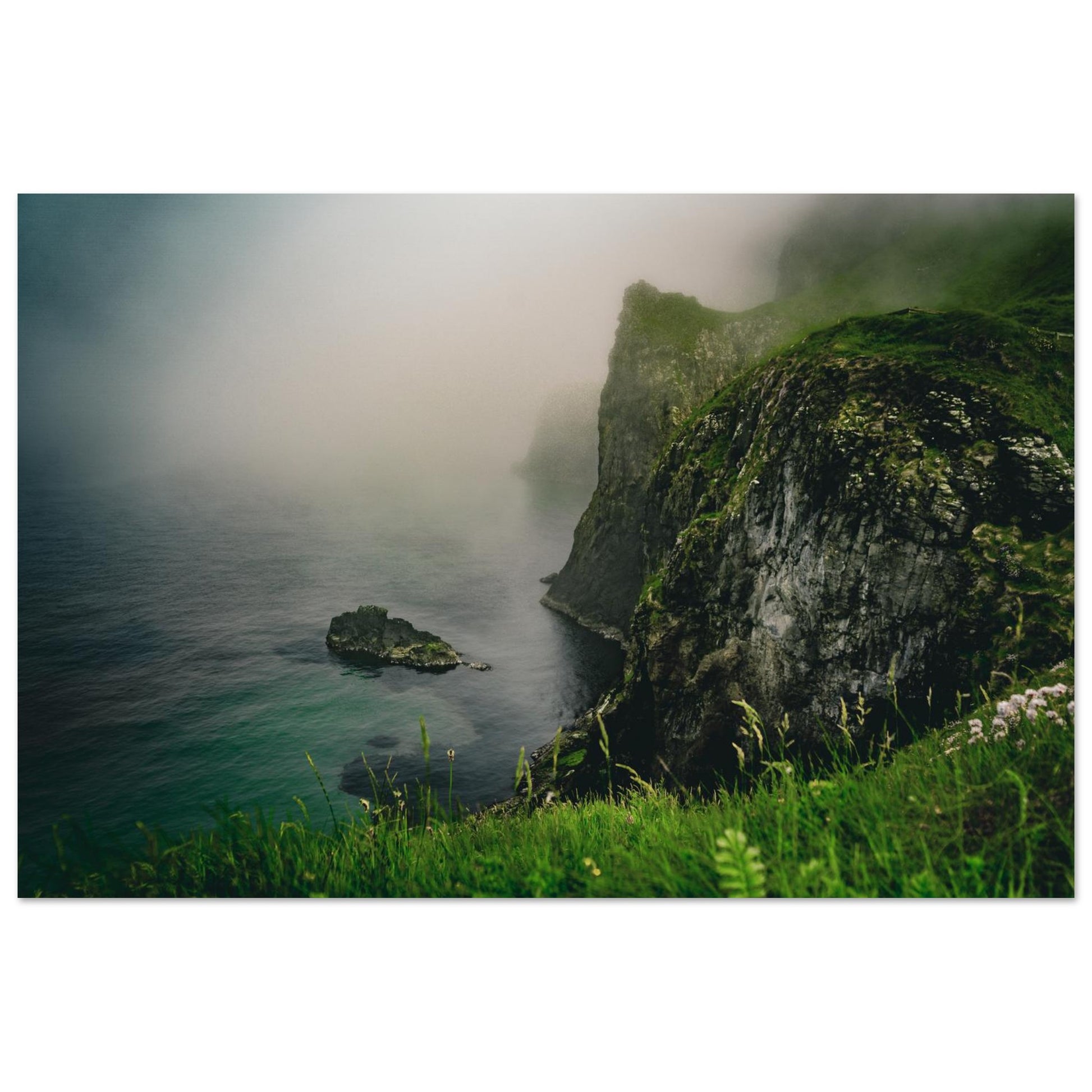 Foggy Cliffs-Gage Prints
