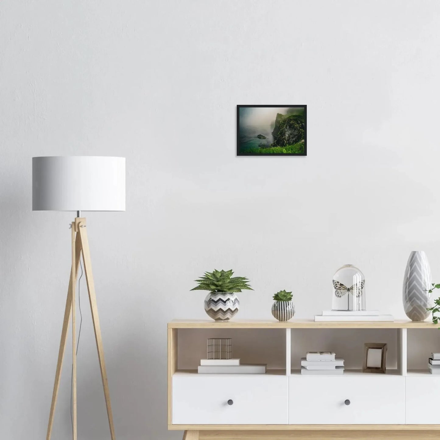 Foggy Cliffs-Gage Prints