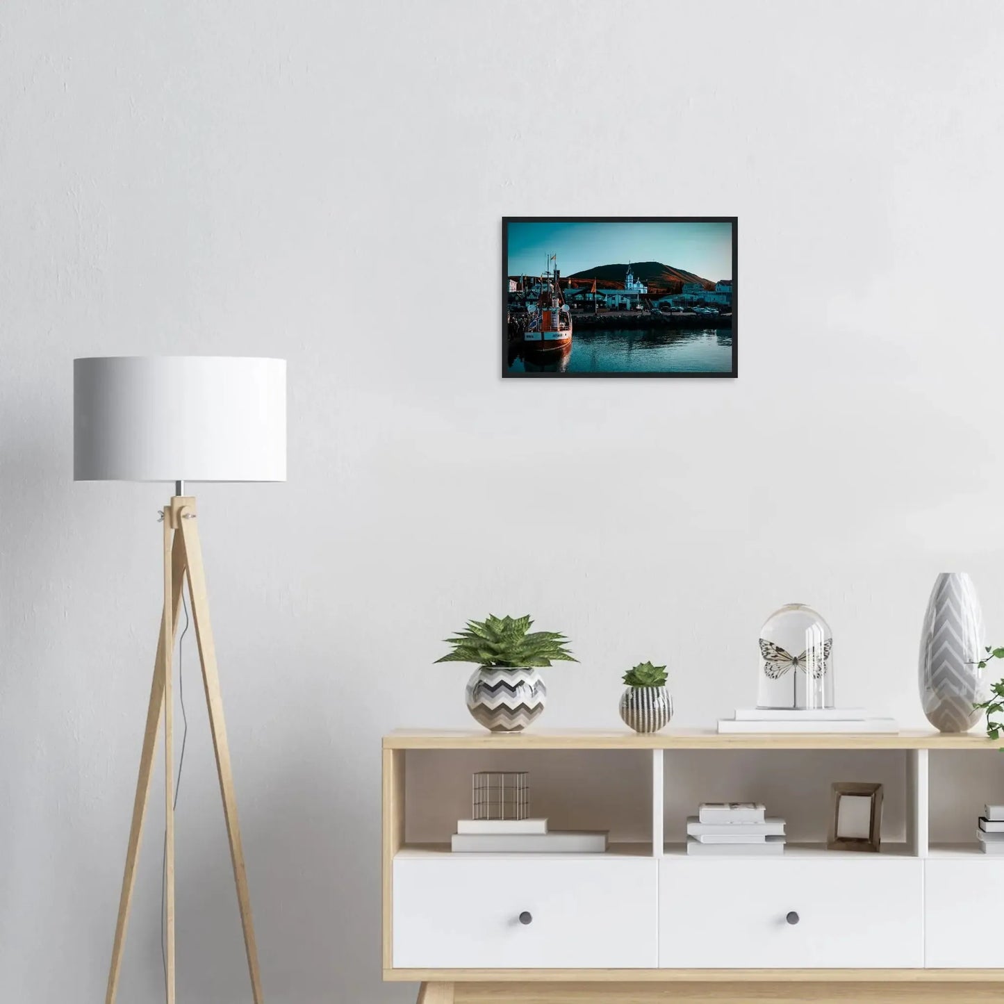 Husavik Harbour-Gage Prints
