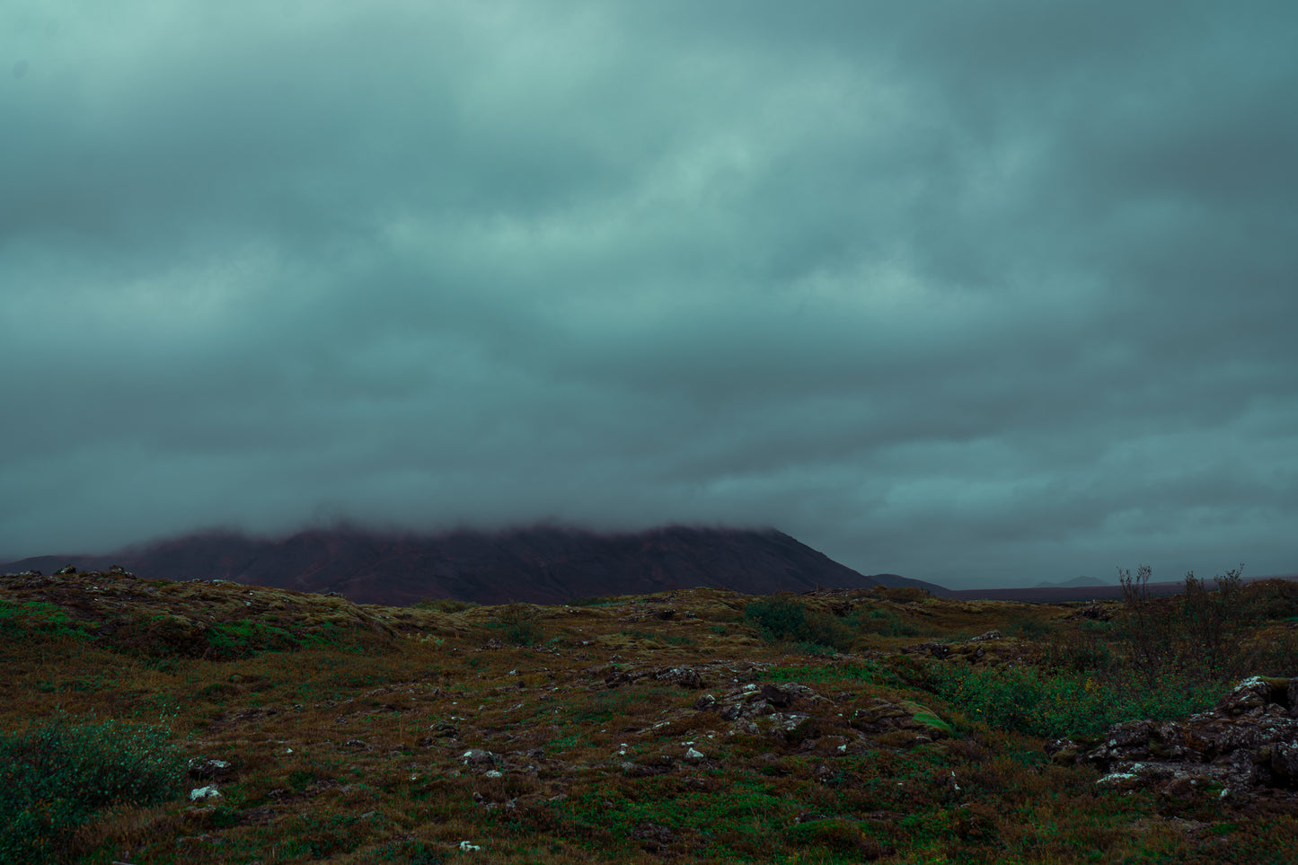 "Behind the Clouds" Icelandic Wall Art