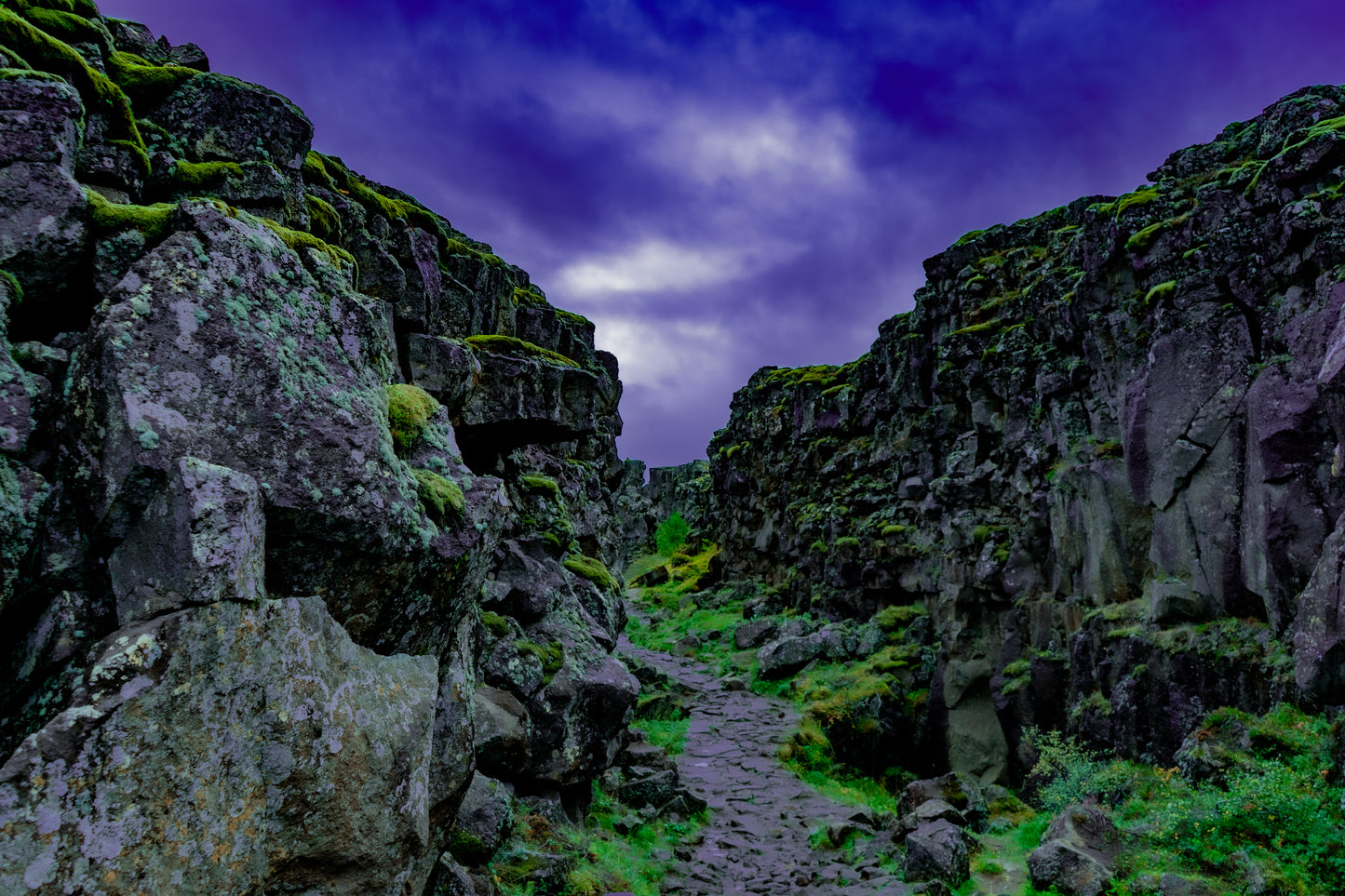 "Pathway Through Time" Icelandic Wall Art