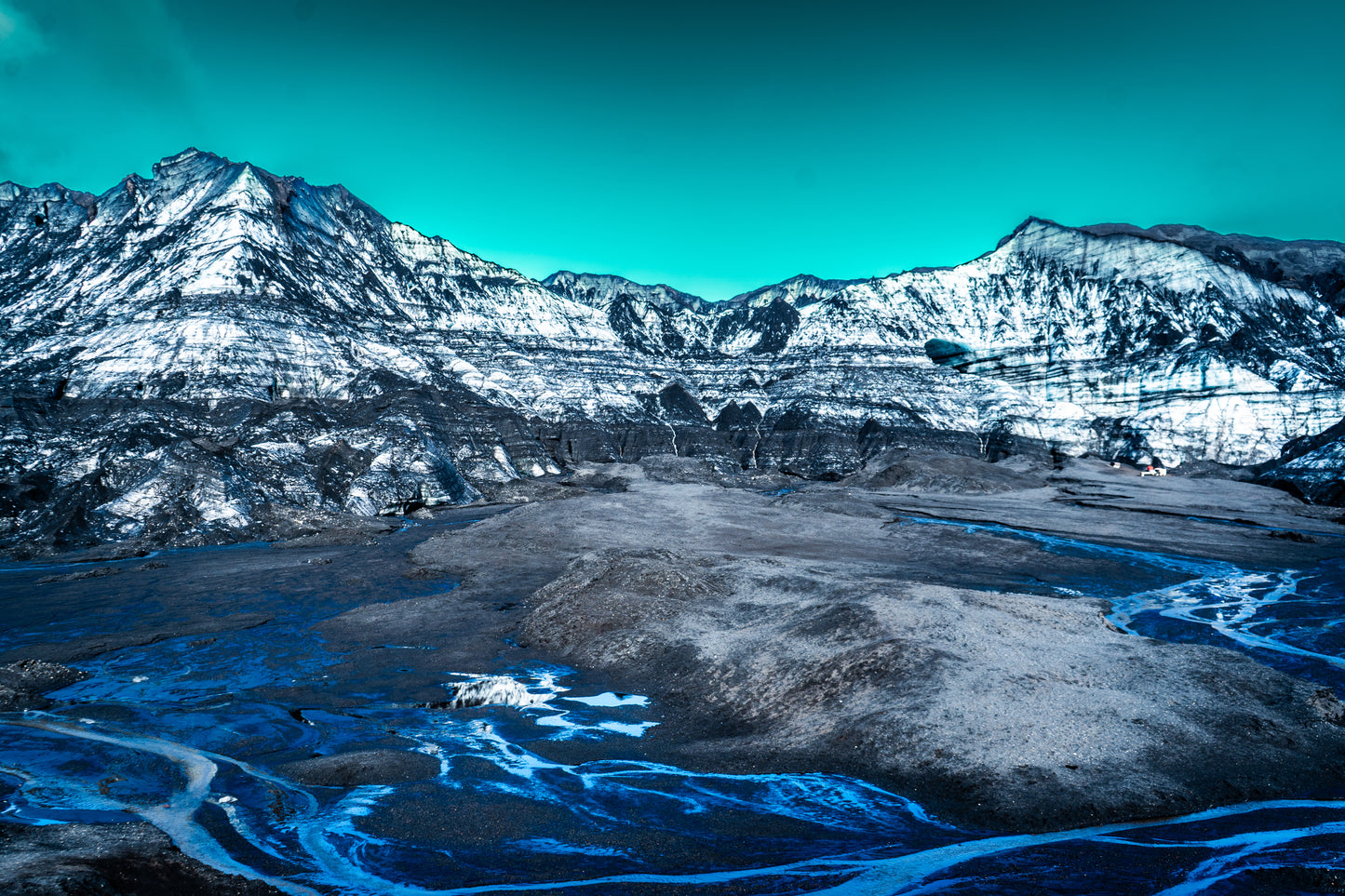 "Glacial Flow" Icelandic Wall Art