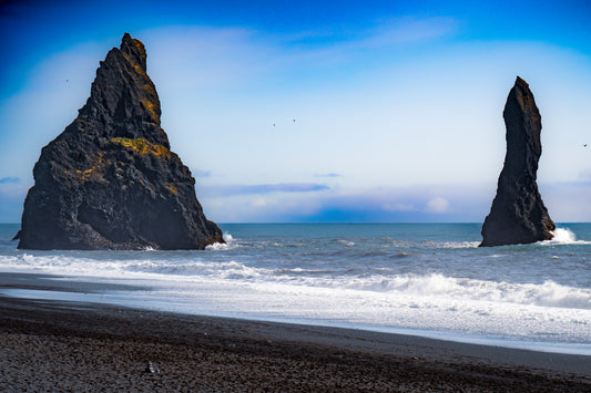 "Sea Stacks of Reynisdrangar" Icelandic Wall Art