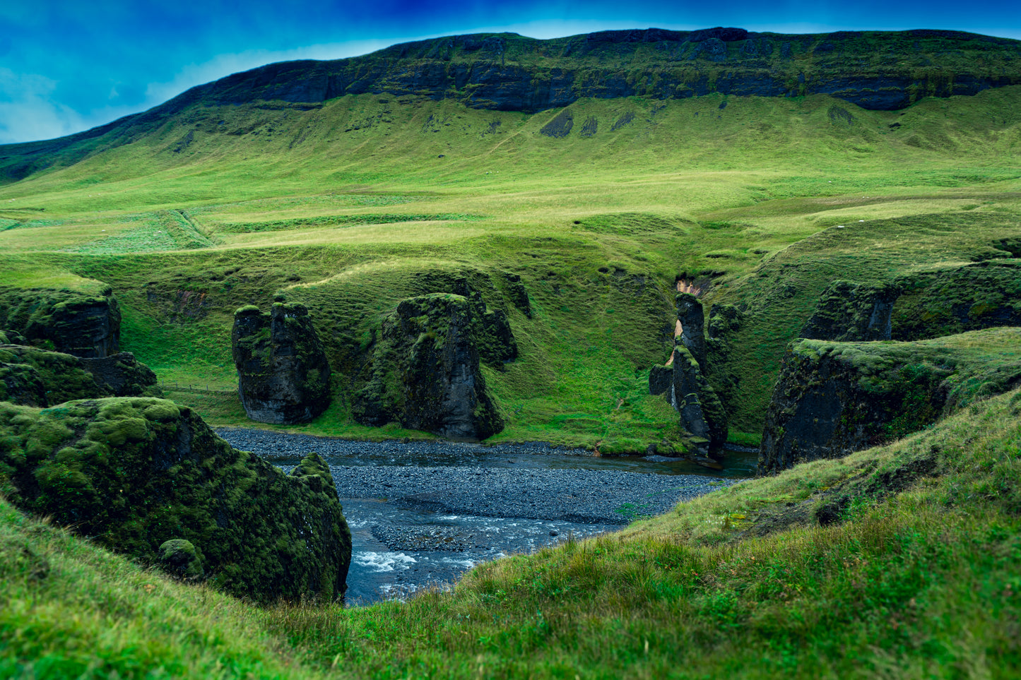 "Verdant Valleys" Icelandic Wall Art