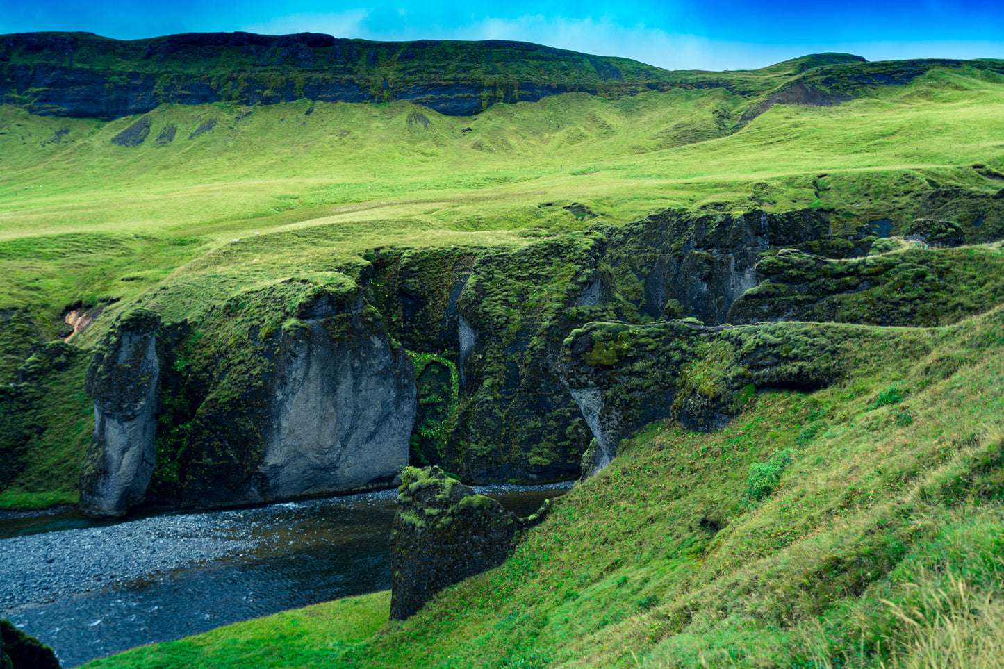 "Rolling Green Highlands" Icelandic Wall Art