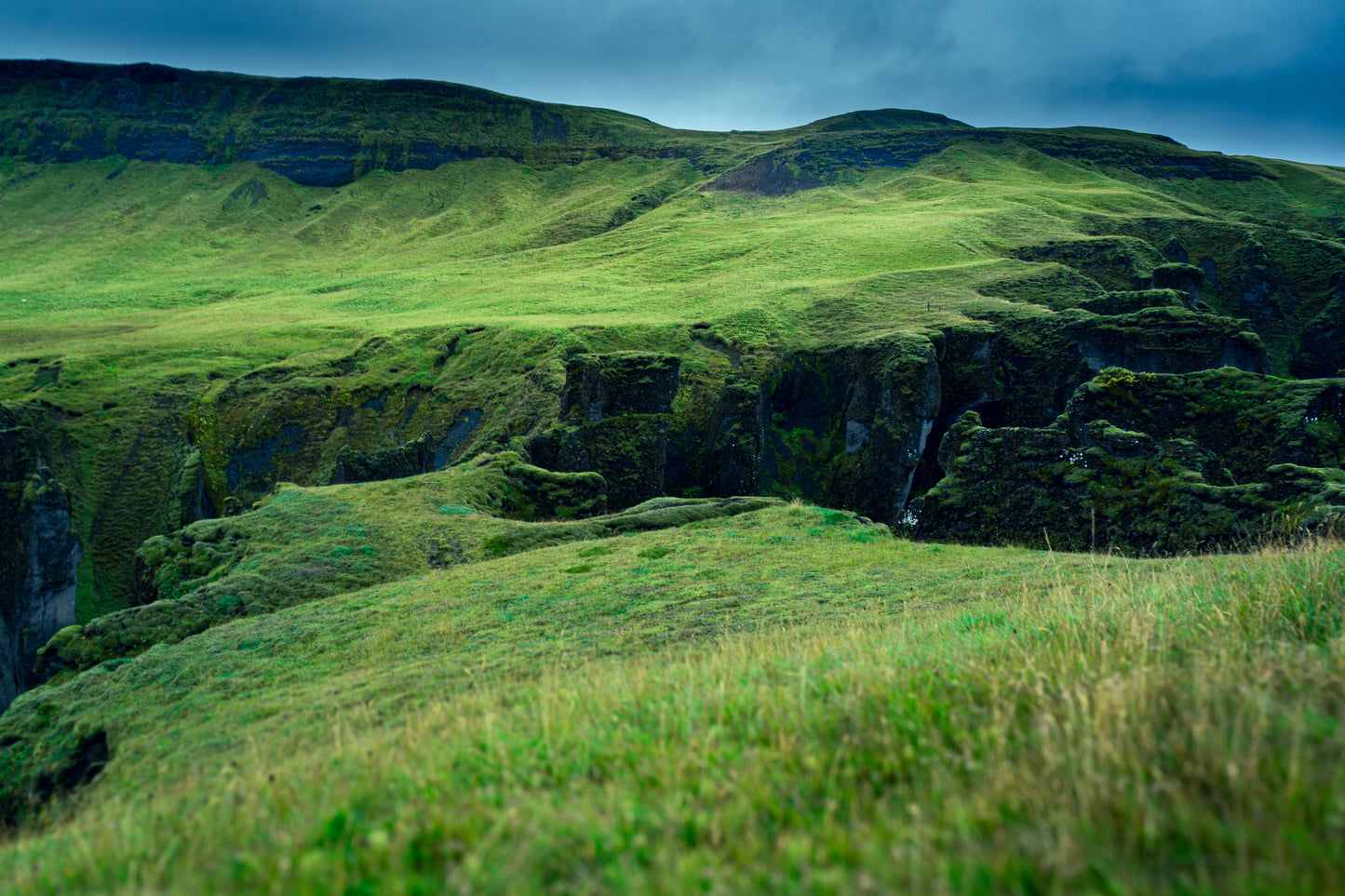 "Emerald Horizon" Icelandic Wall Art