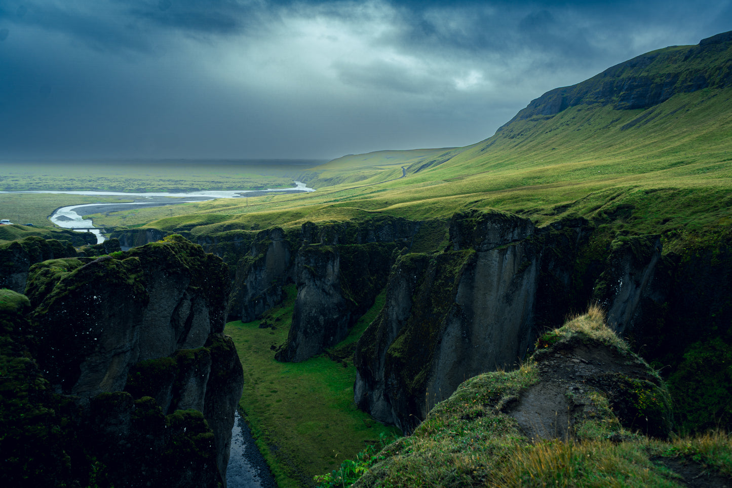 "Riverside Horizon" Icelandic Wall Art