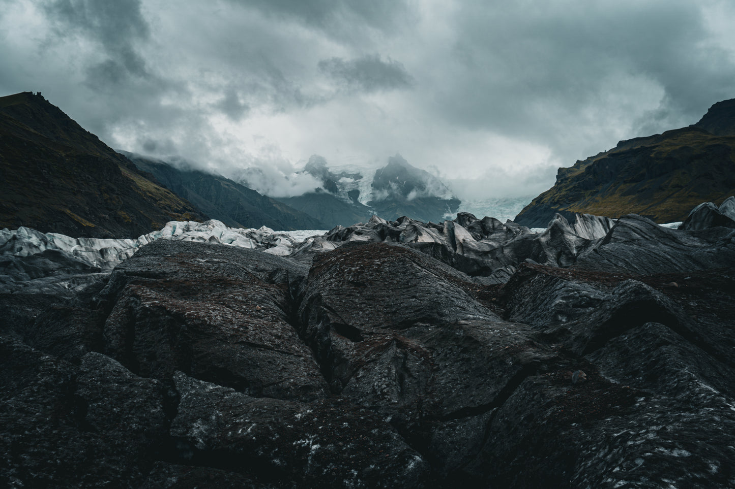 "Glacial Terrain" Icelandic Wall Art