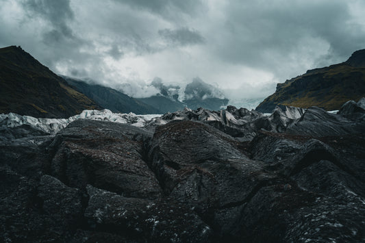 "Glacial Terrain" Icelandic Wall Art