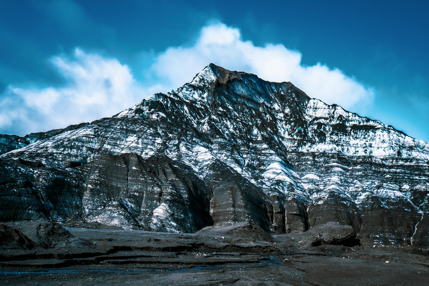 "Frozen Pinnacle" Icelandic Wall Art