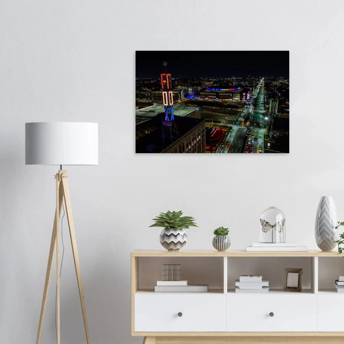 LCA at Night-Gage Prints