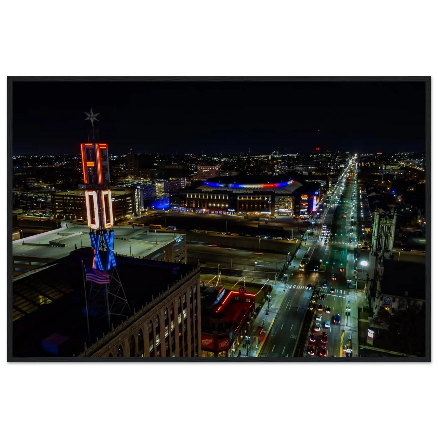 LCA at Night-Gage Prints