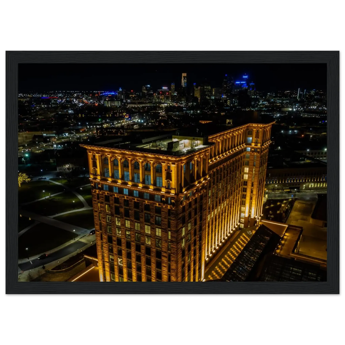 Michigan Central Skyline-Gage Prints