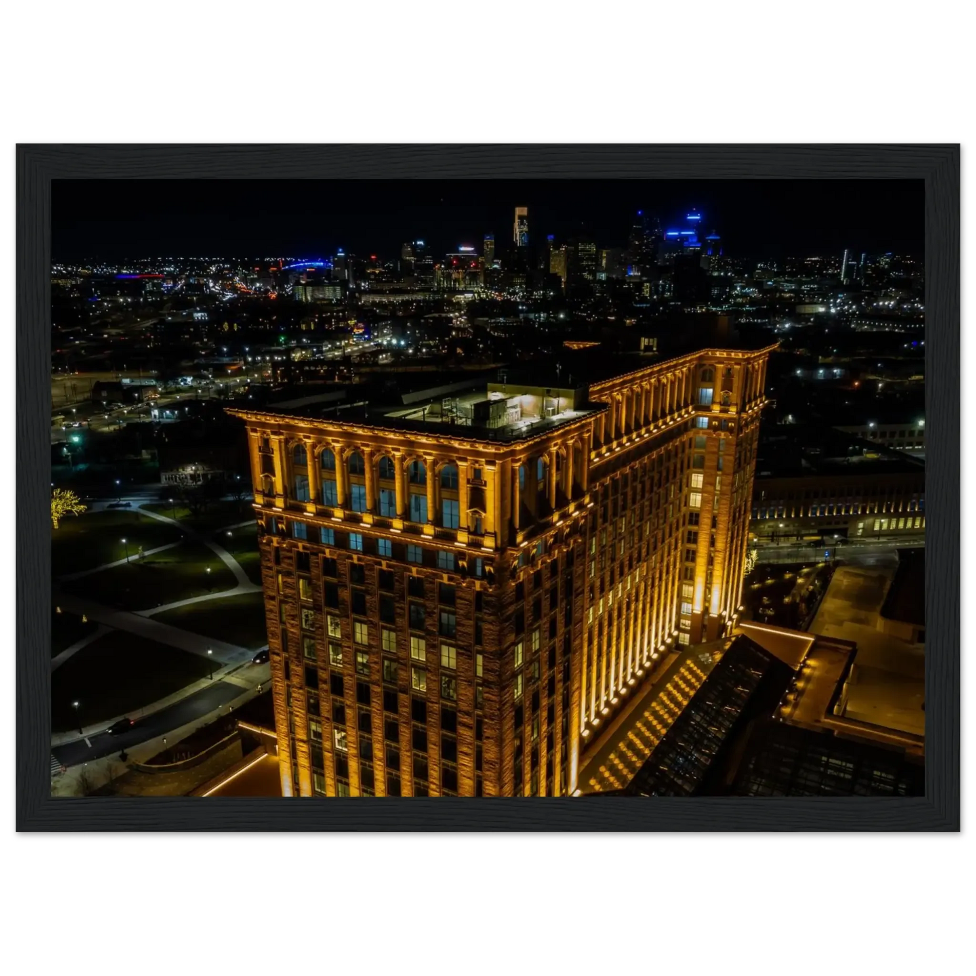 Michigan Central Skyline-Gage Prints