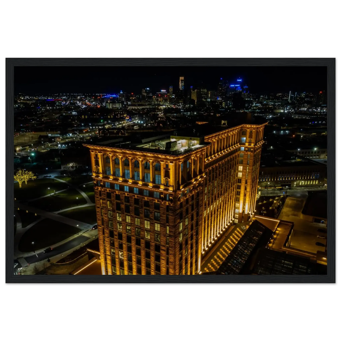 Michigan Central Skyline-Gage Prints