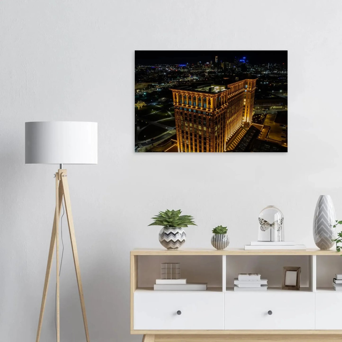 Michigan Central Skyline-Gage Prints
