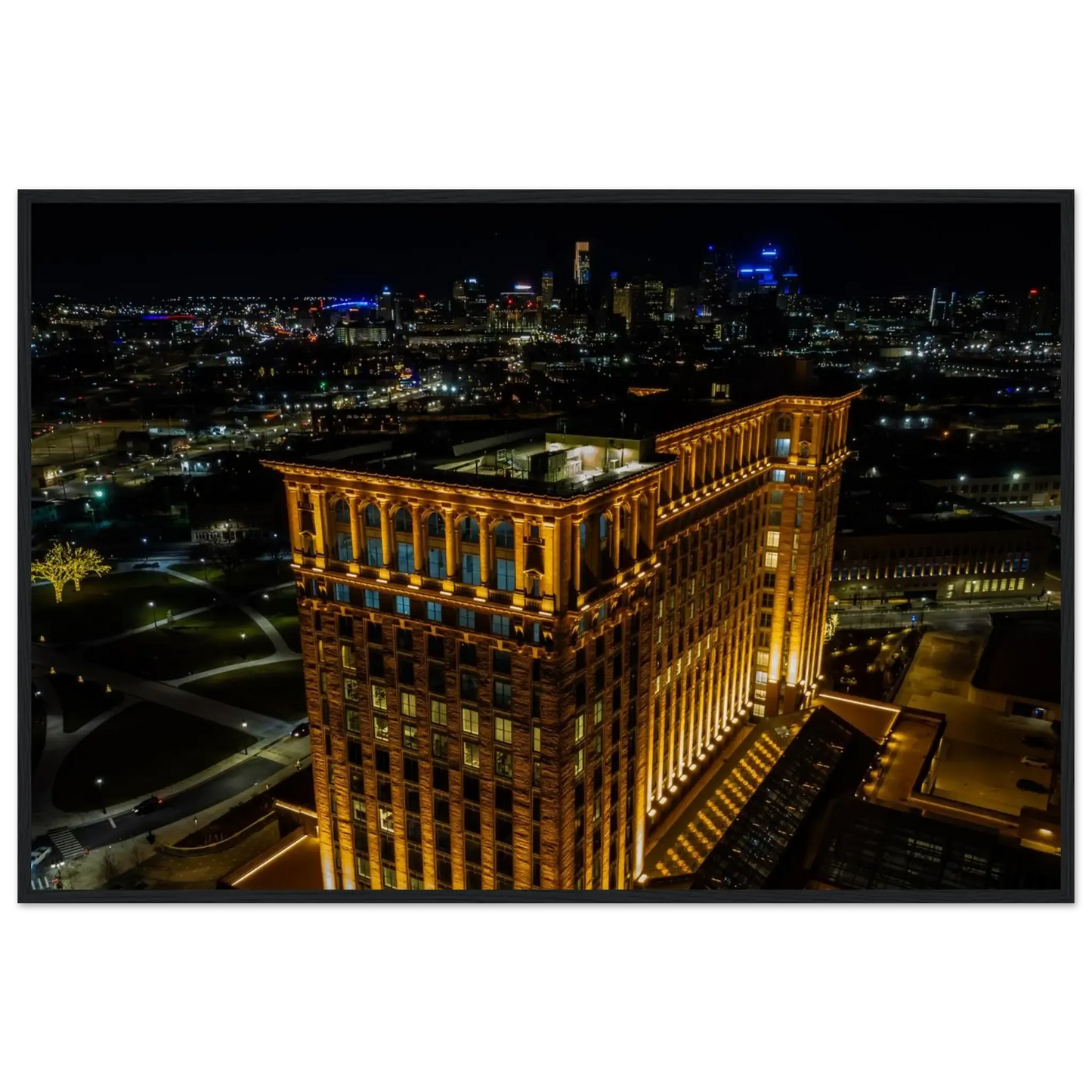 Michigan Central Skyline-Gage Prints