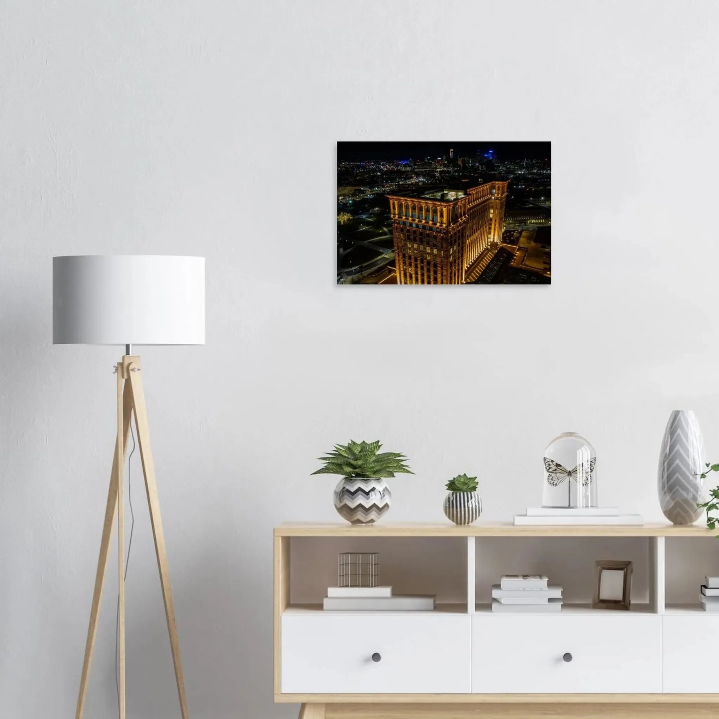Michigan Central Skyline-Gage Prints