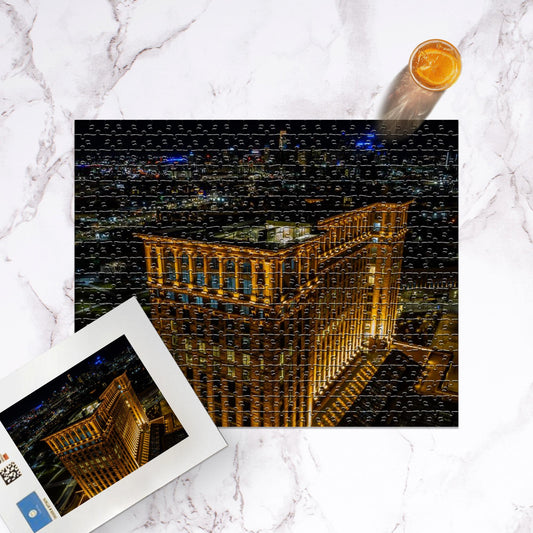 Michigan Central Station Jigsaw Puzzle 252/500/1014 Pieces-Gage Prints
