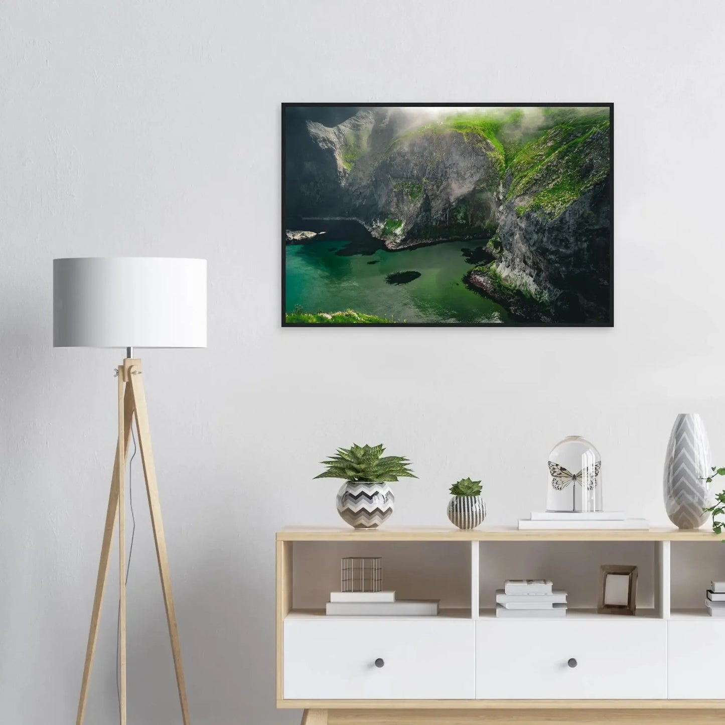 Misty Irish Cliffs-Gage Prints