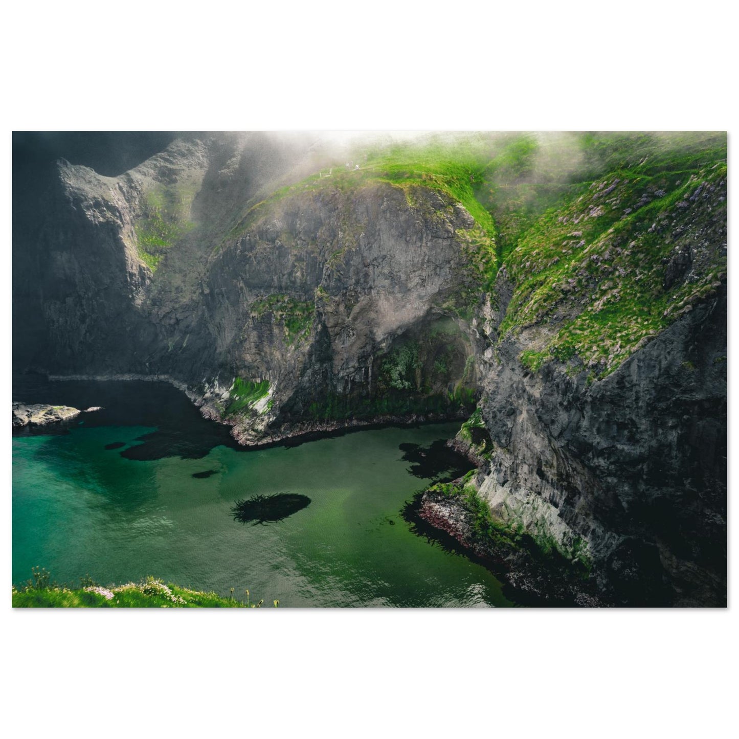Misty Irish Cliffs-Gage Prints