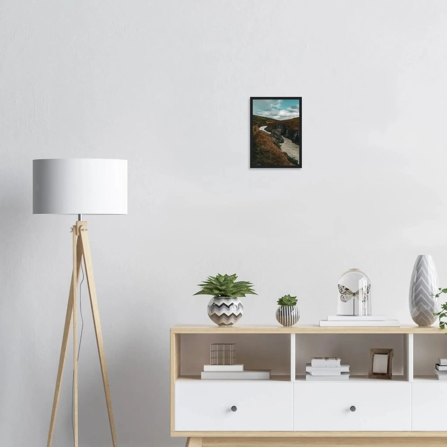 Nordic River Landscape-Gage Prints
