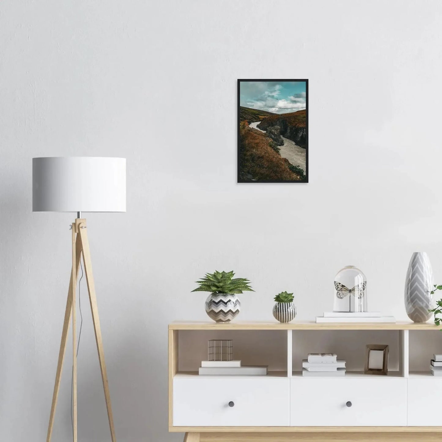 Nordic River Landscape-Gage Prints