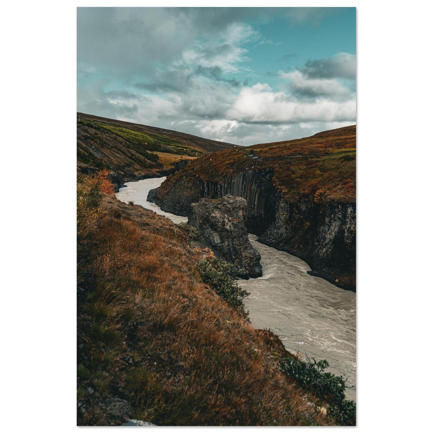 Nordic River Landscape-Gage Prints