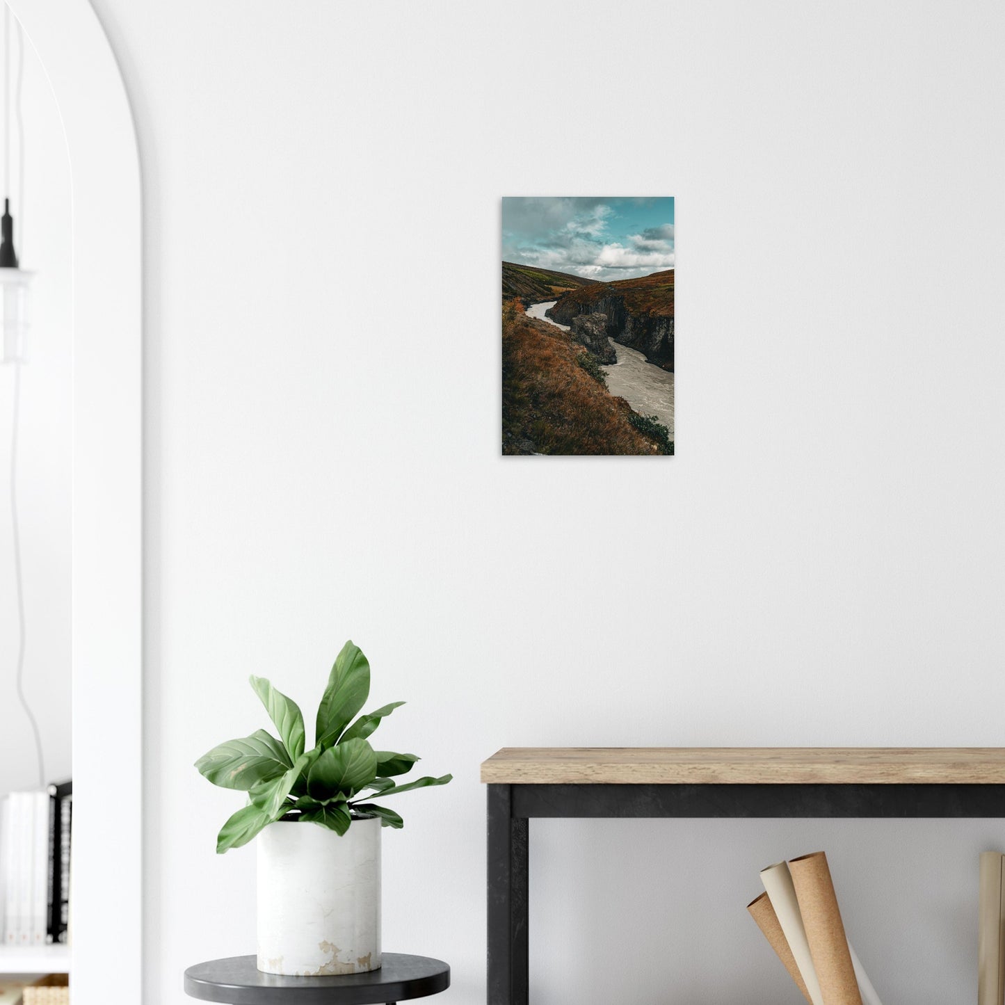 Nordic River Landscape-Gage Prints