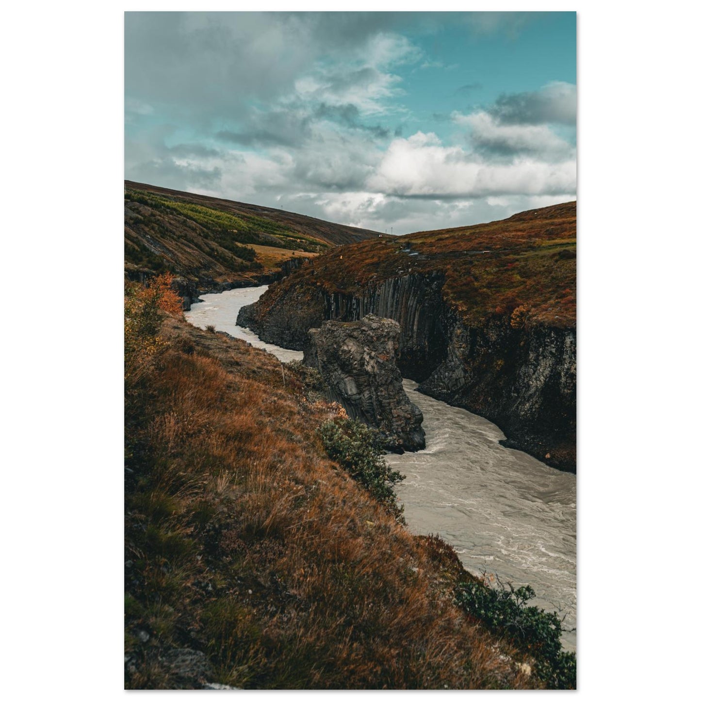 Nordic River Landscape-Gage Prints